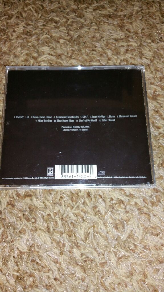 Joe Satriani - Satriani, Joe (CD - 60) music collectible [Barcode 088561150020] - Main Image 2