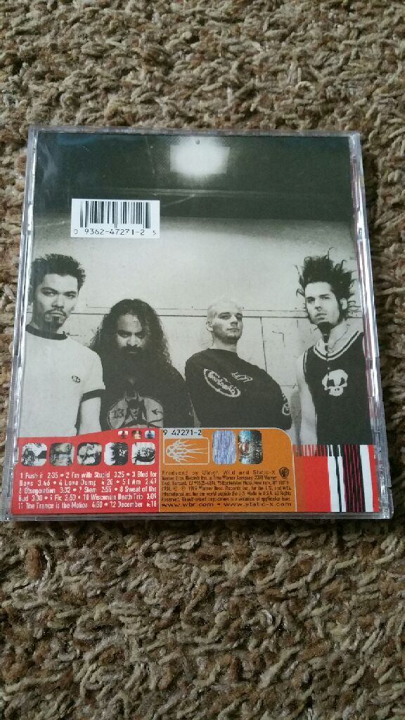 Wisconsin Death Trip - Static-X (CD - 43) music collectible [Barcode 093624727125] - Main Image 2