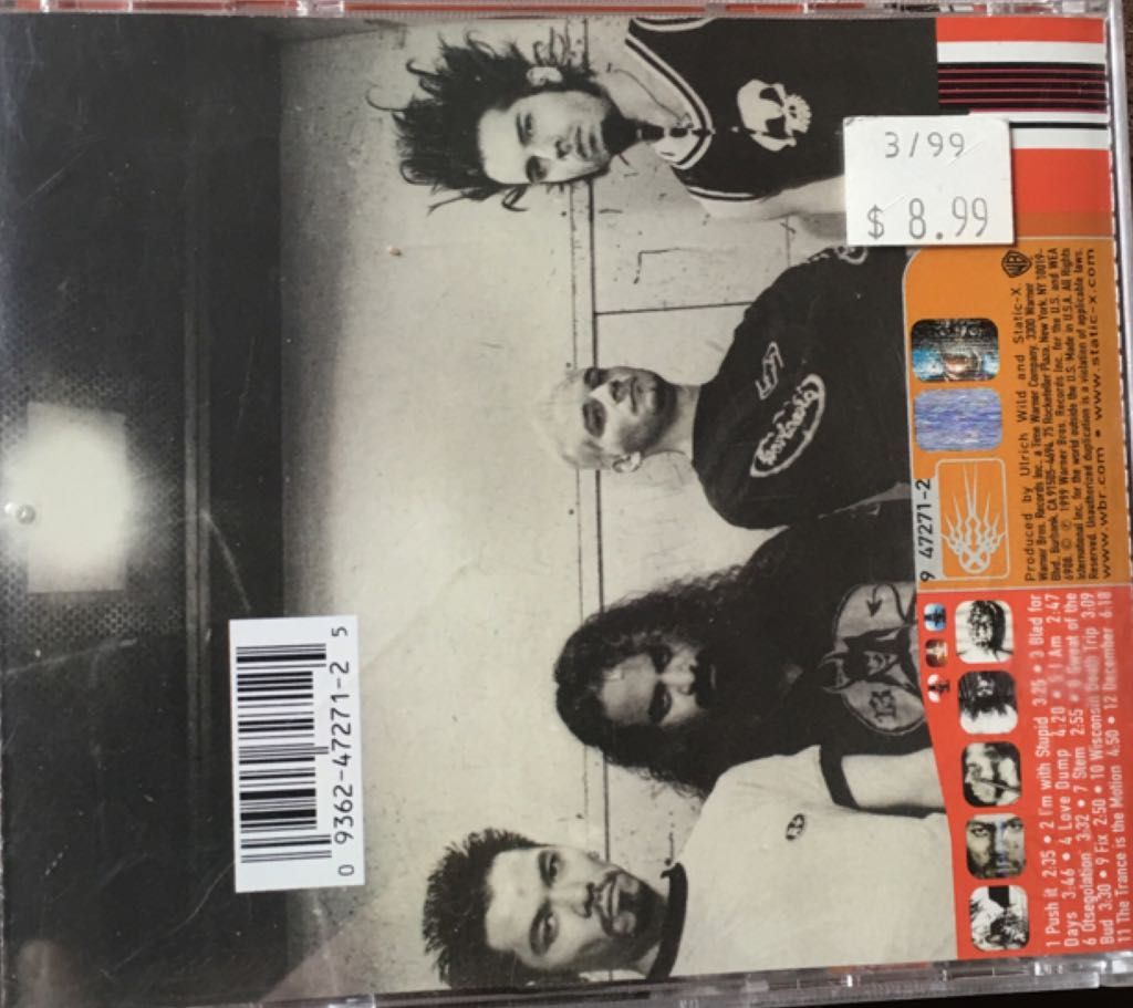 Wisconsin Death Trip - Static-X (CD) music collectible - Main Image 2