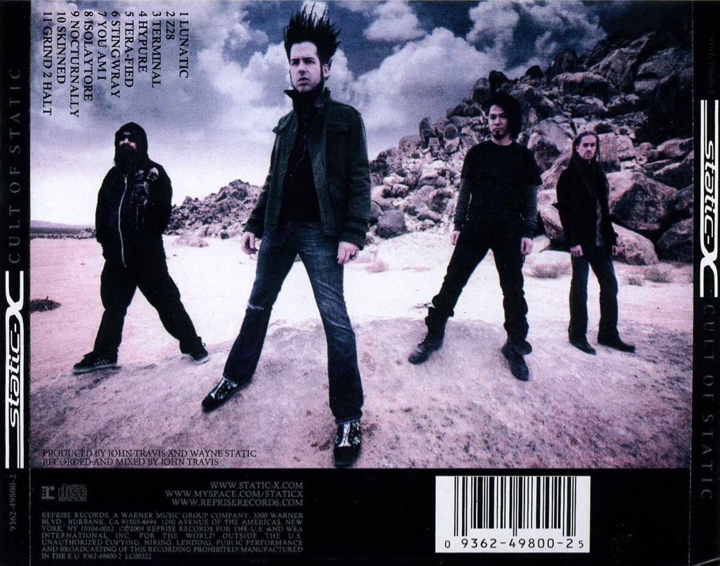 Cult Of Static - Static-X (CD) music collectible [Barcode 093624980025] - Main Image 2