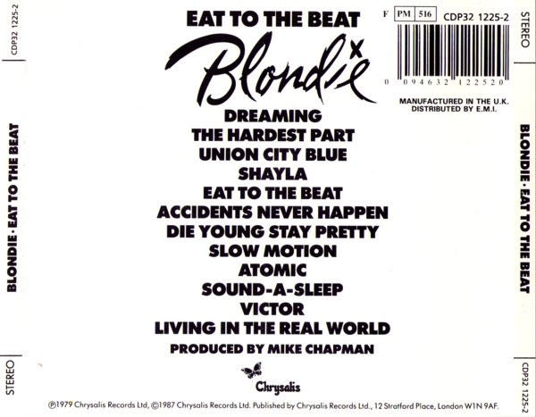 Eat To The Beat - Blondie (CD) music collectible - Main Image 2