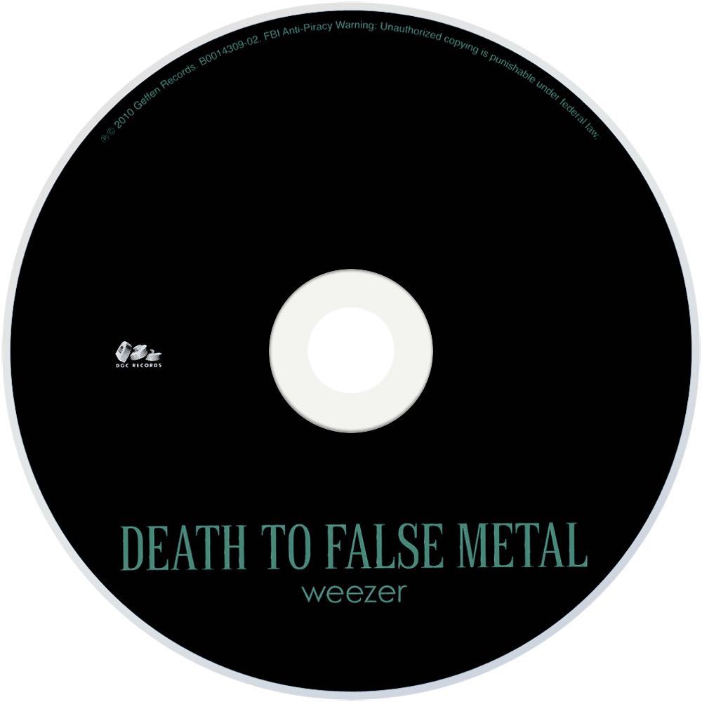 Death To False Metal - Weezer (12” - 33) music collectible [Barcode 602527394718] - Main Image 4