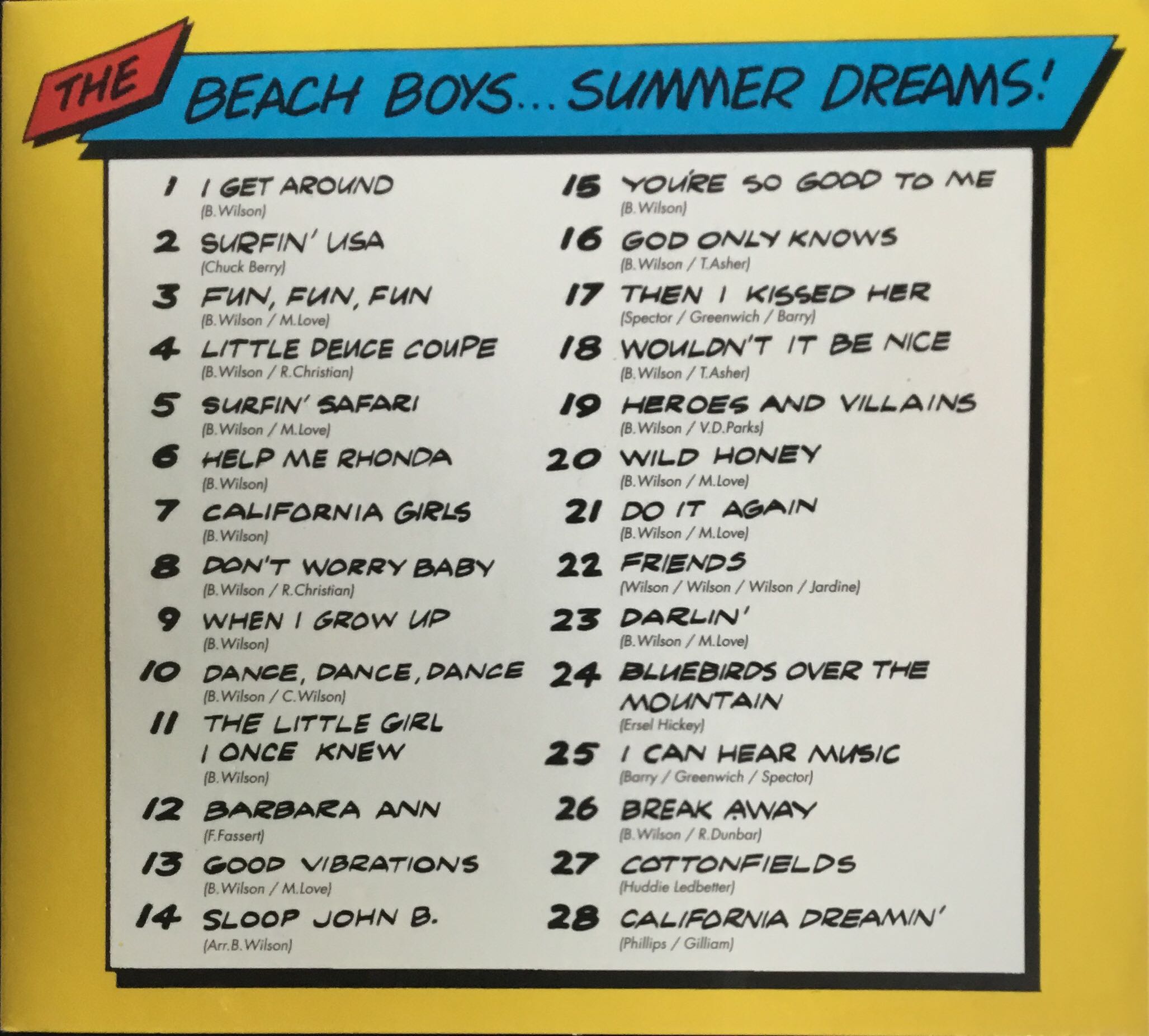 Summer Dreams - Beach Boys, The (CD - 72) music collectible [Barcode 077778966128] - Main Image 3
