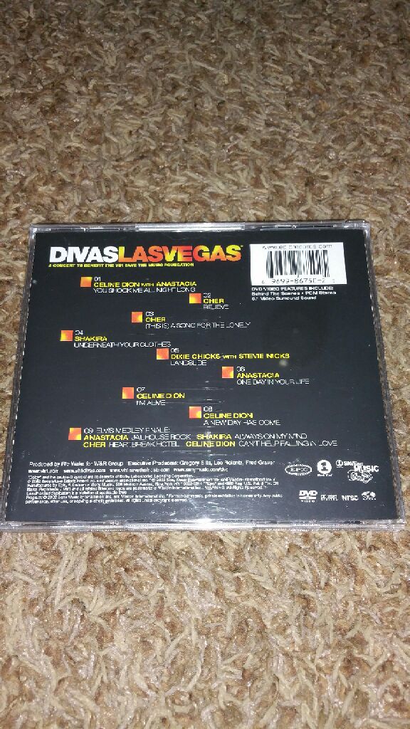 VH1 Divas Las Vegas - Various Artists (CD) music collectible [Barcode 5099750878132] - Main Image 2
