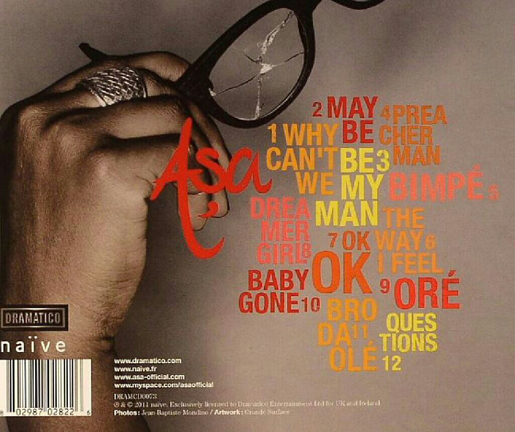 Beautiful Imperfection - Asa (CD) music collectible [Barcode 3298492281114] - Main Image 2
