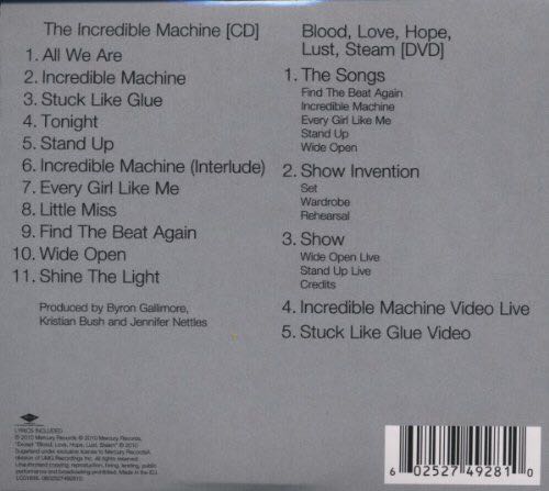 The Incredible Machine - Deluxe Edition - Sugarland (CD/DVD - 43) music collectible [Barcode 602527492810] - Main Image 2