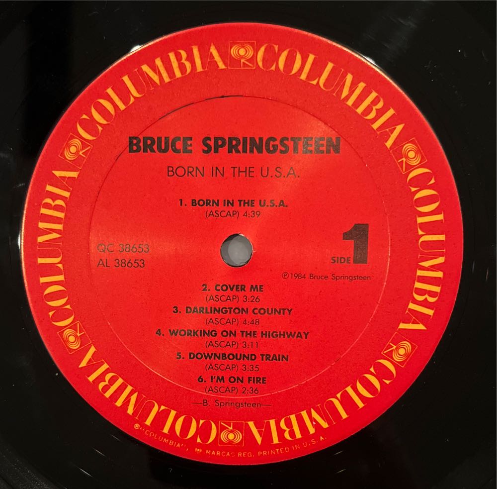 Born In The U.S.A. - Springsteen, Bruce (12” - 47) music collectible - Main Image 3