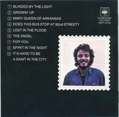 Greetings From Asbury Park, N.J. - Springsteen, Bruce (12” - 3708) music collectible - Main Image 2