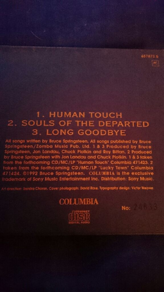 Human Touch - Springsteen, Bruce (14.23) music collectible - Main Image 2