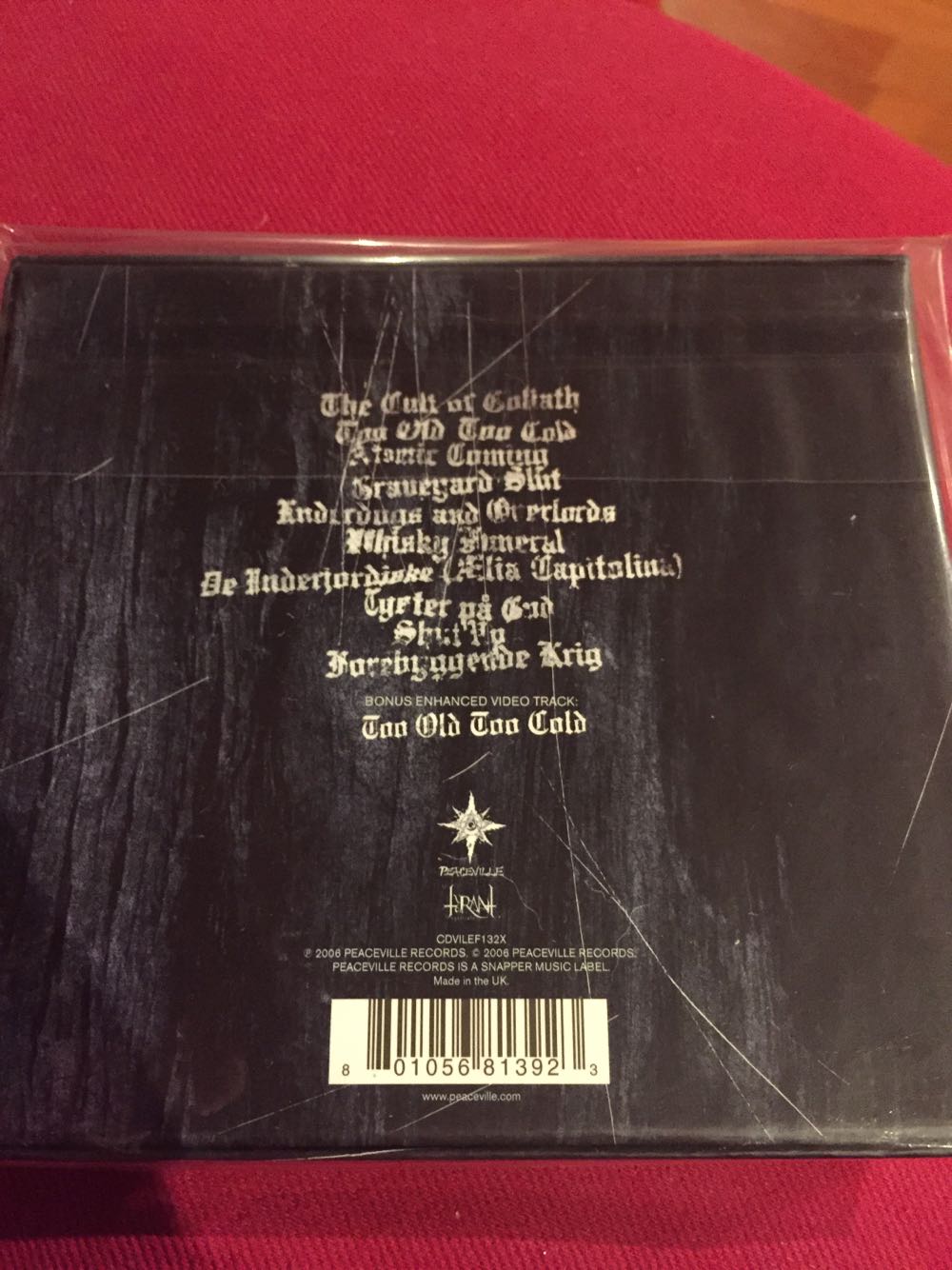 The Cult Is Alive - Dark Throne (CD) music collectible [Barcode 801056813923] - Main Image 2