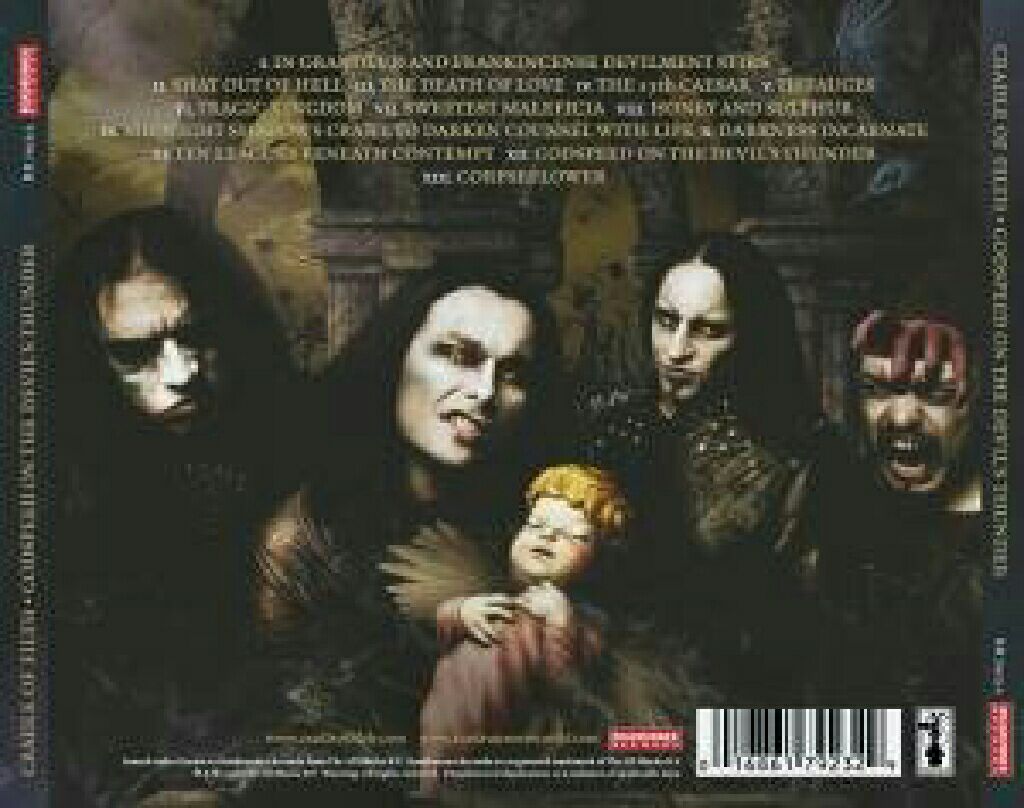 Godspeed On The Devils Thunder - Cradle Of Filth (CD) music collectible [Barcode 016861792329] - Main Image 2
