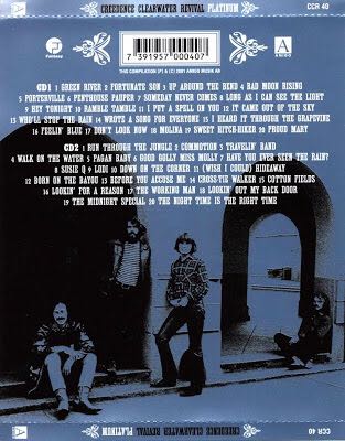 Platinum - Creedence Clearwater Revival (CD) music collectible - Main Image 2