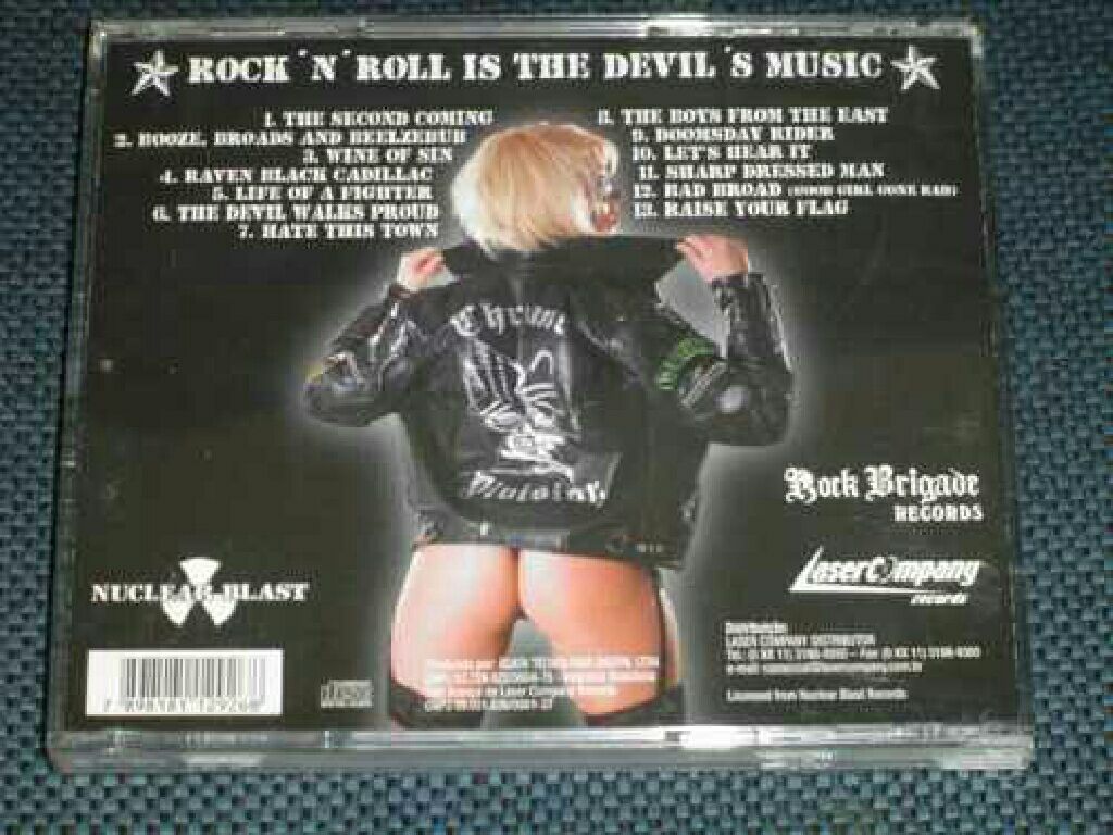 Booze, Broads And Beelzebub - Chrome Division (CD) music collectible [Barcode 727361212322] - Main Image 2