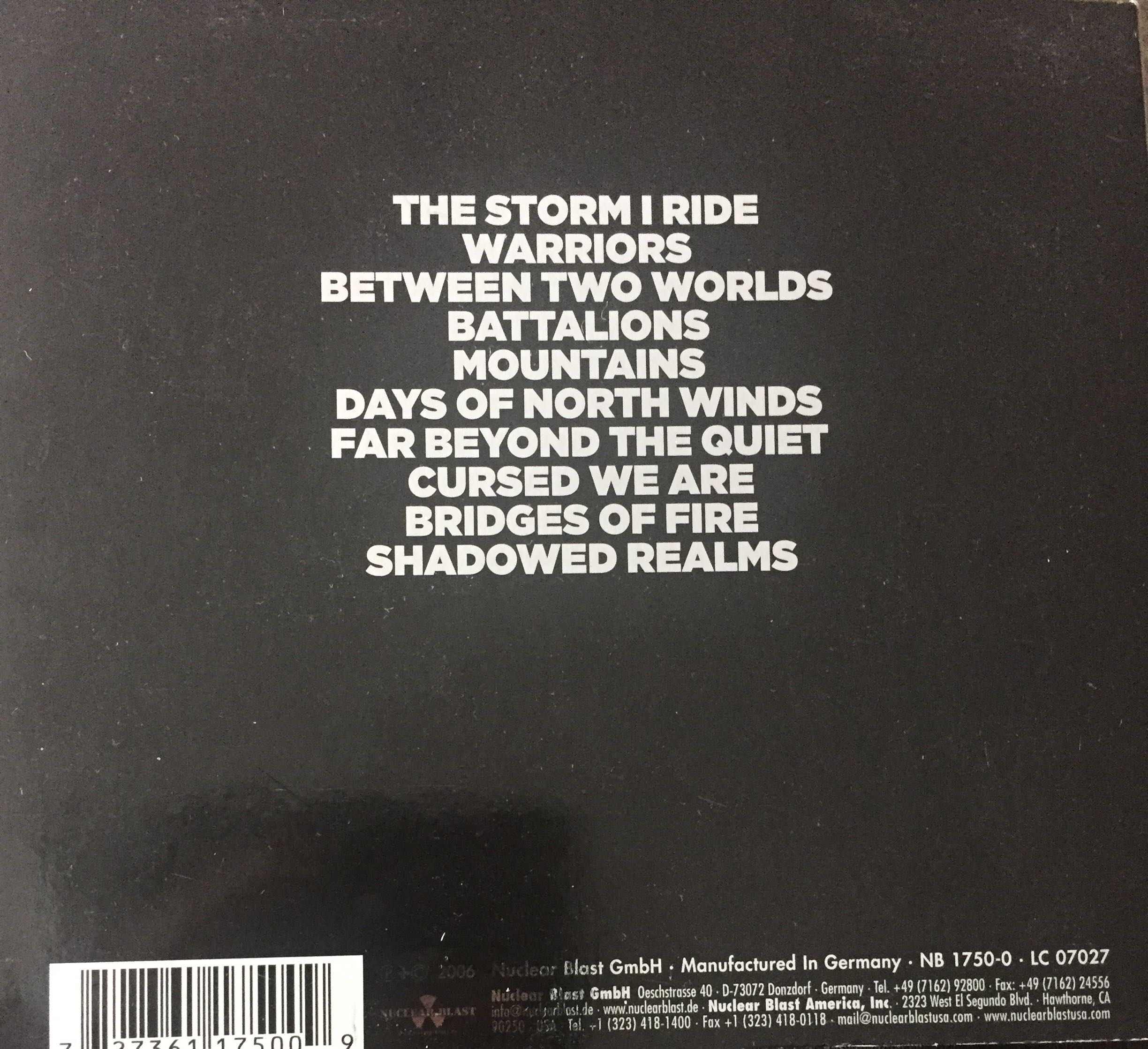 Between Two Worlds - I (CD - 42:36) music collectible [Barcode 727361175009] - Main Image 2