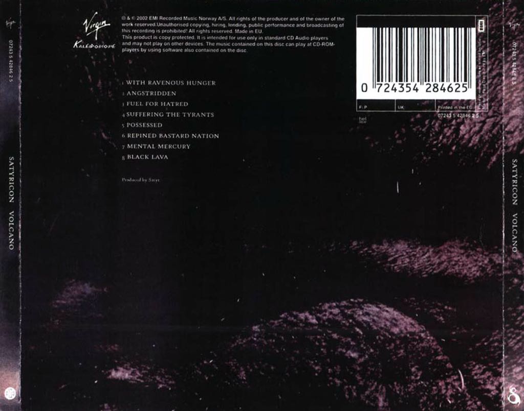 Volcano - Satyricon (CD) music collectible - Main Image 2