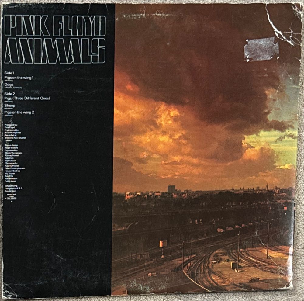 Animals - Pink Floyd (12” - 42) music collectible [Barcode 074646852125] - Main Image 3