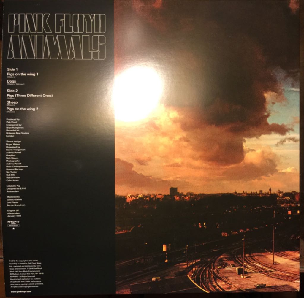 Animals - Pink Floyd (12” - 42) music collectible [Barcode 888751842717] - Main Image 2