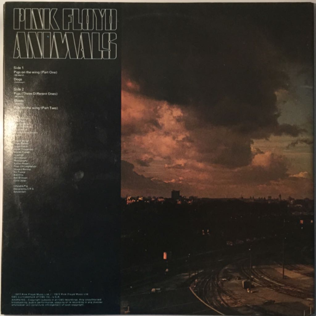 Animals - Pink Floyd (12” - 44) music collectible - Main Image 2