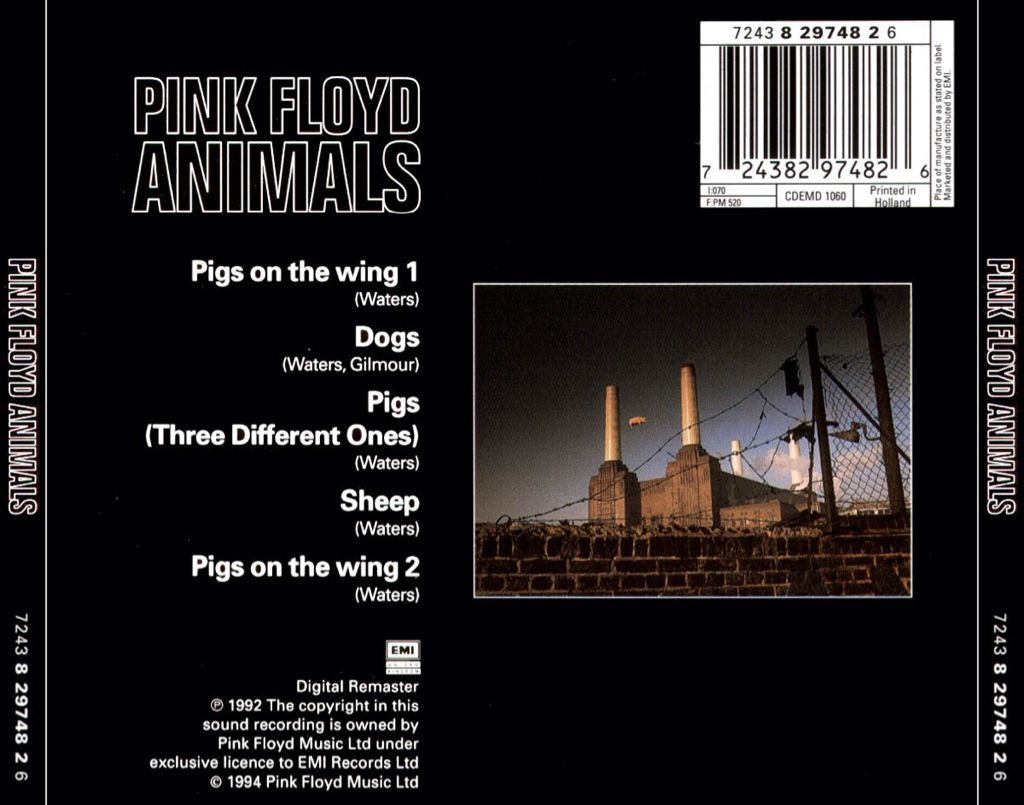 Animals - Pink Floyd (CD) music collectible - Main Image 2