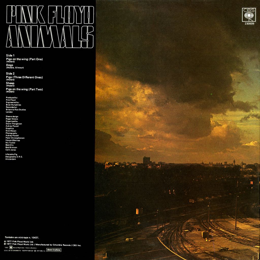 3 Animals - Pink Floyd (12” - 4142) music collectible - Main Image 2