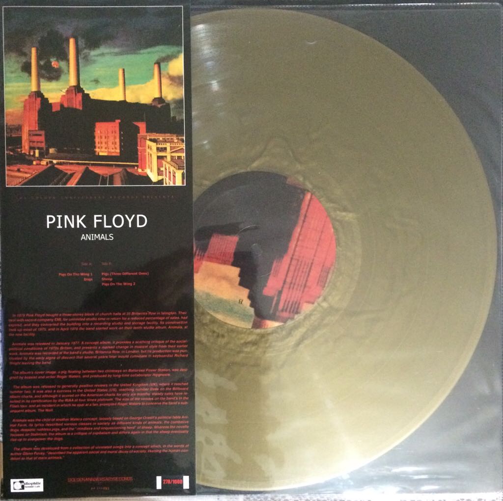 Animals - Pink Floyd (12”) music collectible - Main Image 2