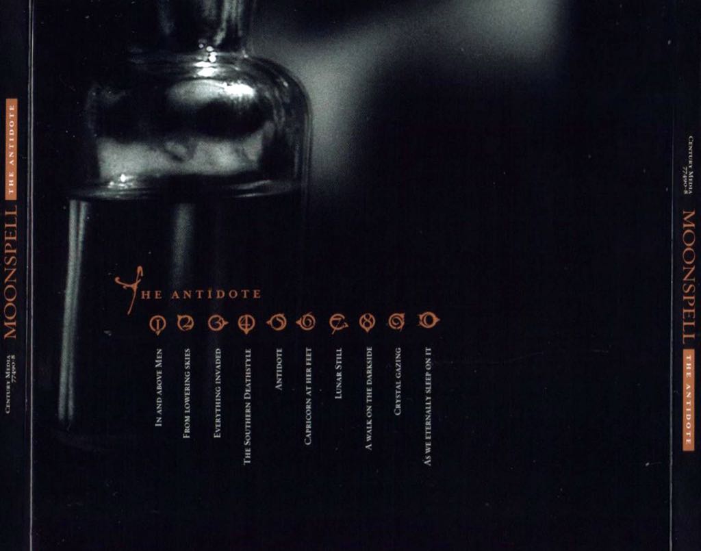 The Antidote - Moonspell (CD) music collectible [Barcode 7277017749083] - Main Image 2