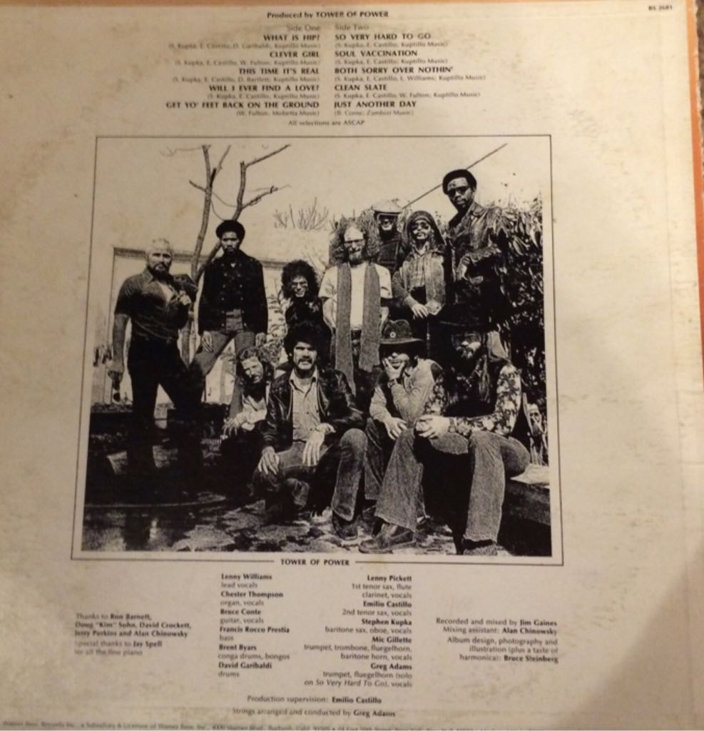 Tower Of Power - Tower Of Power (12”) music collectible - Main Image 2
