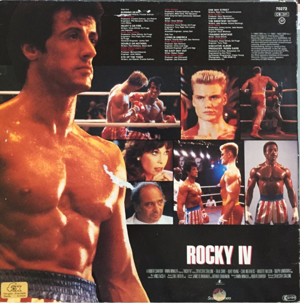 Rocky IV - Various Artists (Cassette) music collectible - Main Image 2