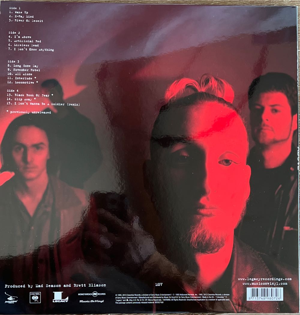 Above - Mad Season (CD - 79) music collectible [Barcode 8713748980726] - Main Image 2