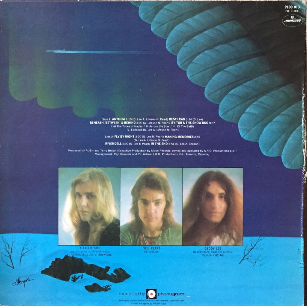 Fly By Night - Rush (12”) music collectible - Main Image 2