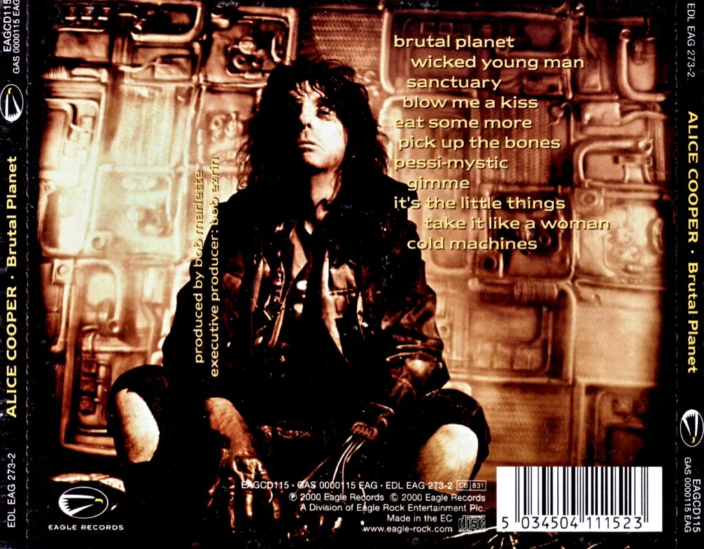 Brutal Planet - Copper, Alice (CD - 48) music collectible [Barcode 5034504111523] - Main Image 2