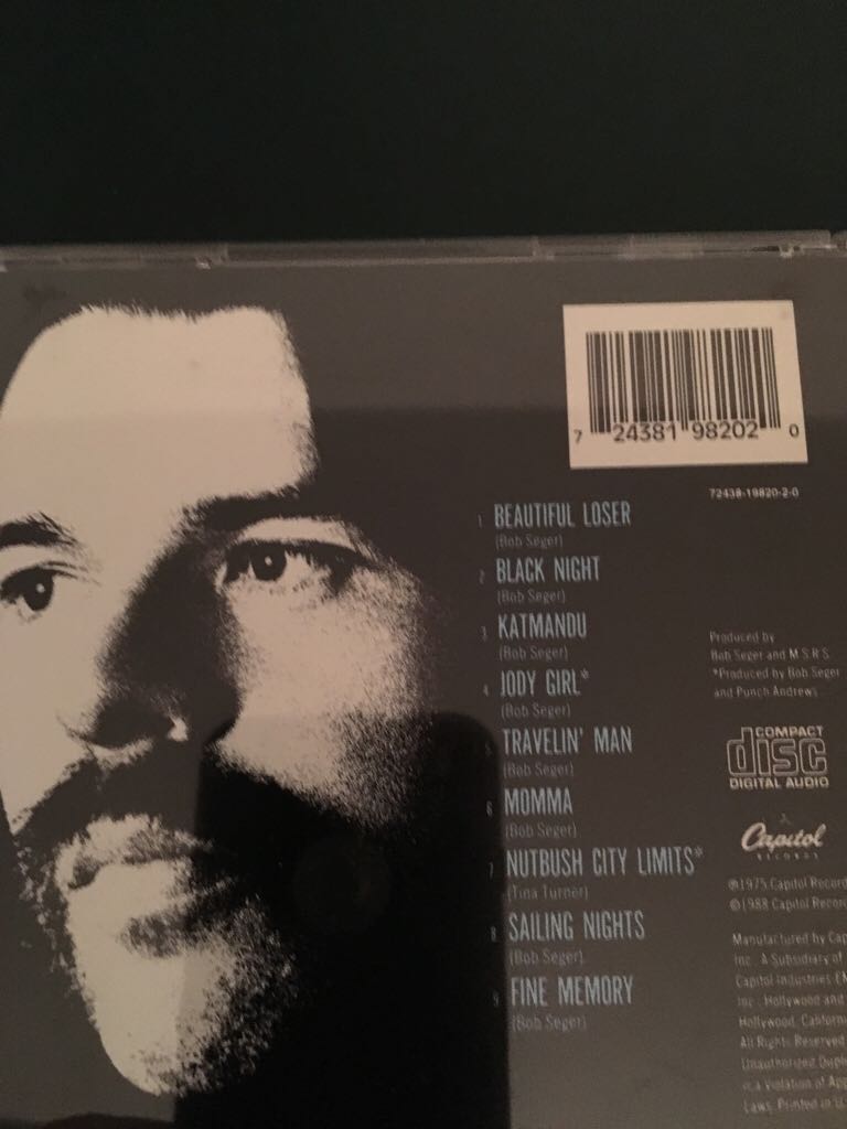 Beautiful Loser - Bob Seger (CD - 3301) music collectible [Barcode 724381982020] - Main Image 2
