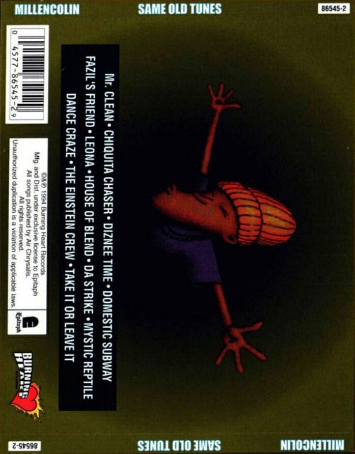 Same old tunes - Millencolin (CD) music collectible [Barcode 045778654529] - Main Image 2