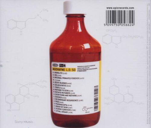 L.D. 50 - Mudvayne (CD - 69) music collectible [Barcode 074646382127] - Main Image 2