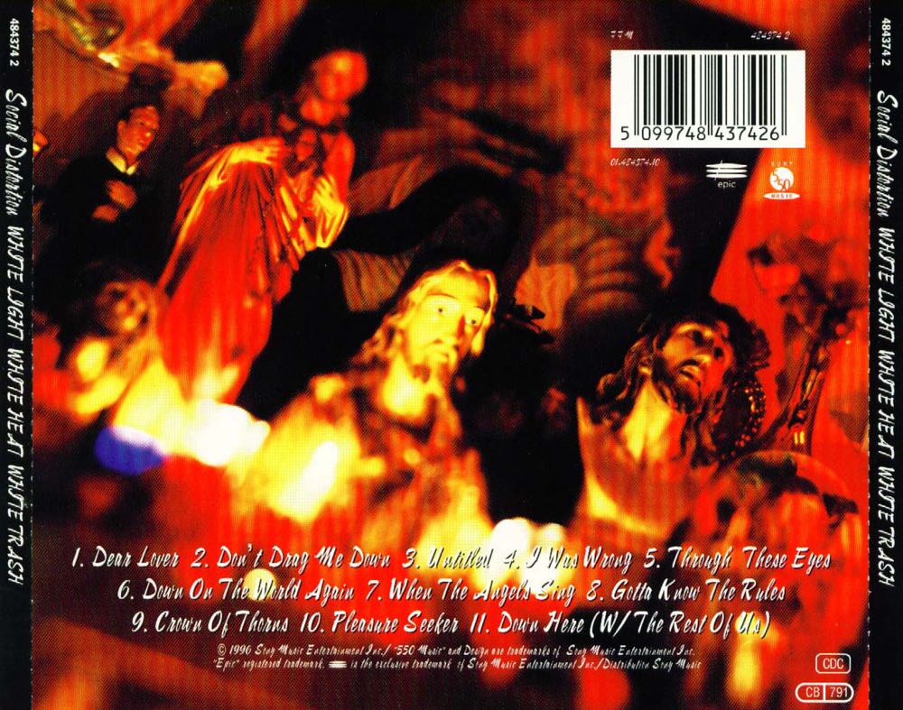 White Light White Heat White Trash - Social Distortion (12” - 47) music collectible [Barcode 8713748980757] - Main Image 2