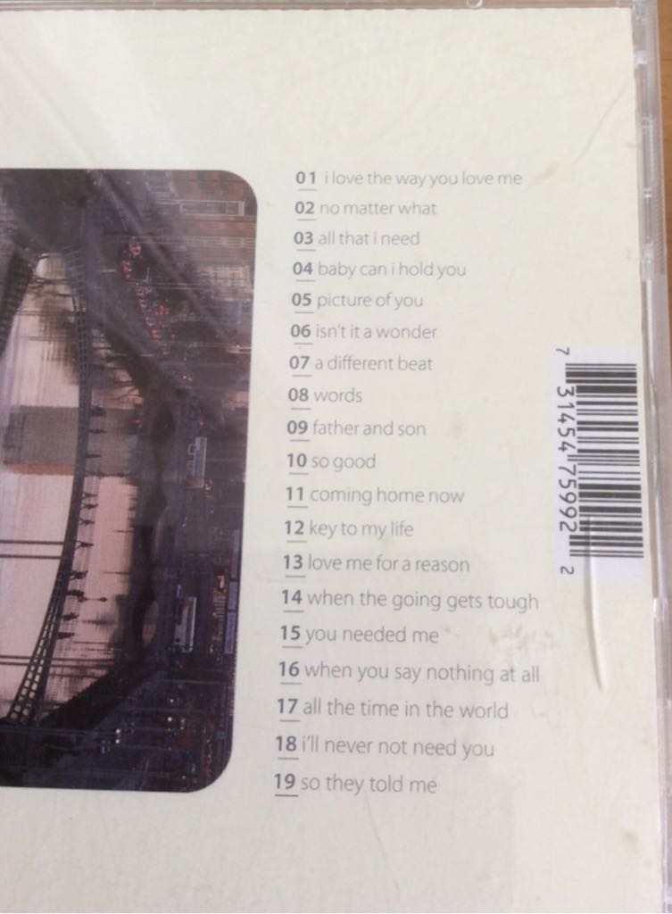 By Request - Boyzone (CD) music collectible [Barcode 731454759922] - Main Image 2