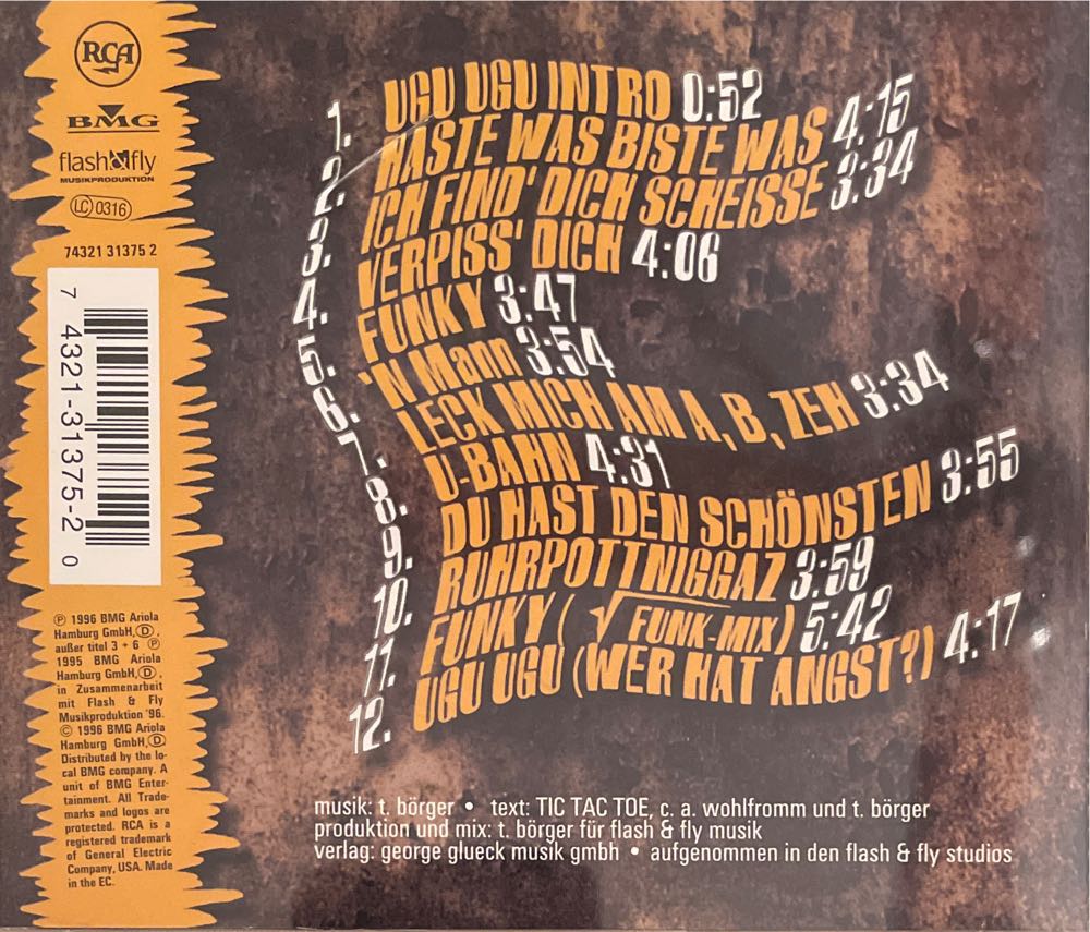 Tic Tac Toe - Tic Tac Toe (CD - 46) music collectible [Barcode 743213137520] - Main Image 2