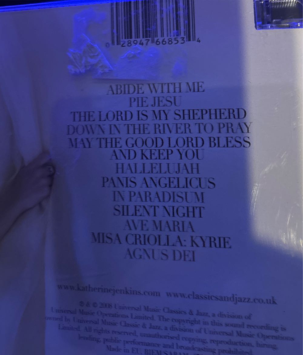 Katherine Jenkins: Sacred Arias - Katherine Jenkins (CD) music collectible [Barcode 028947668534] - Main Image 2