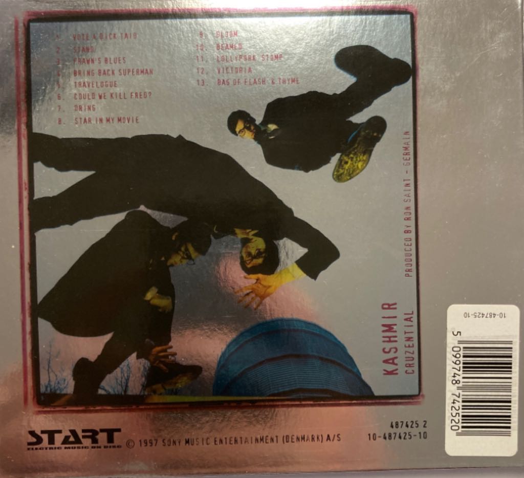 Cruzential - Kashmir (CD) music collectible [Barcode 5099748742520] - Main Image 2