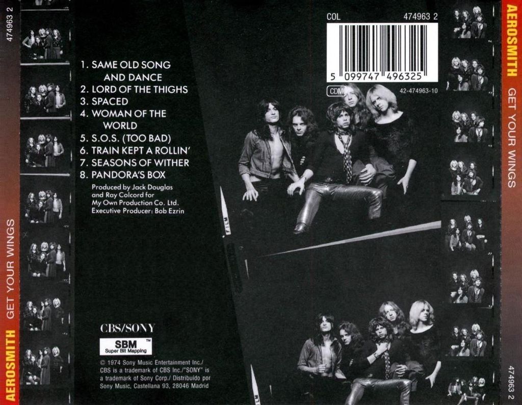 Get Your Wings - Aerosmith (CD) music collectible - Main Image 2