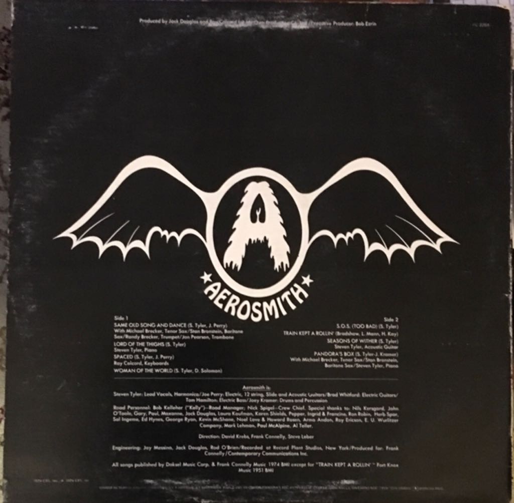 Get Your Wings - Aerosmith (12”) music collectible - Main Image 2