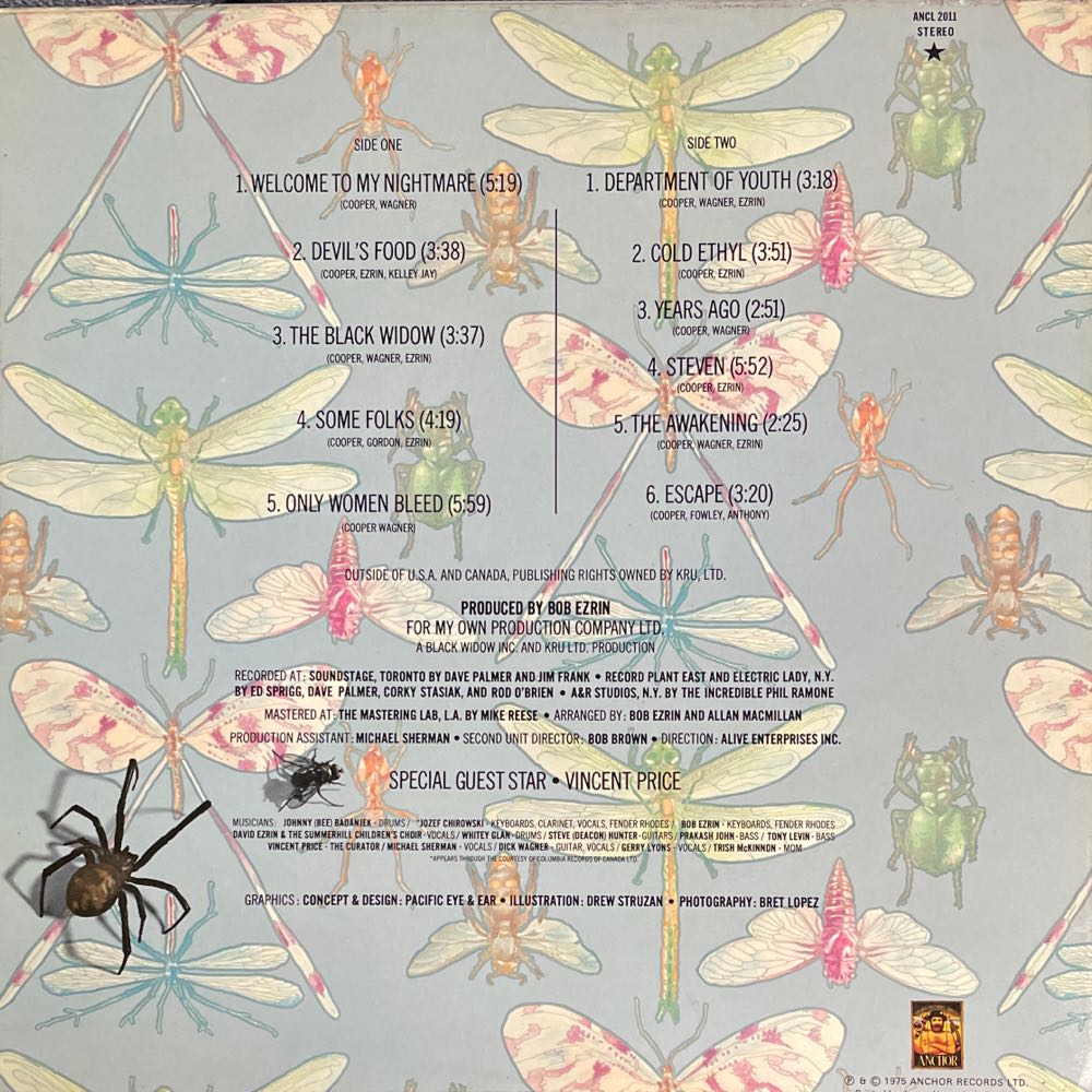 Welcome To My Nightmare - Cooper, Alice (12”) music collectible - Main Image 2