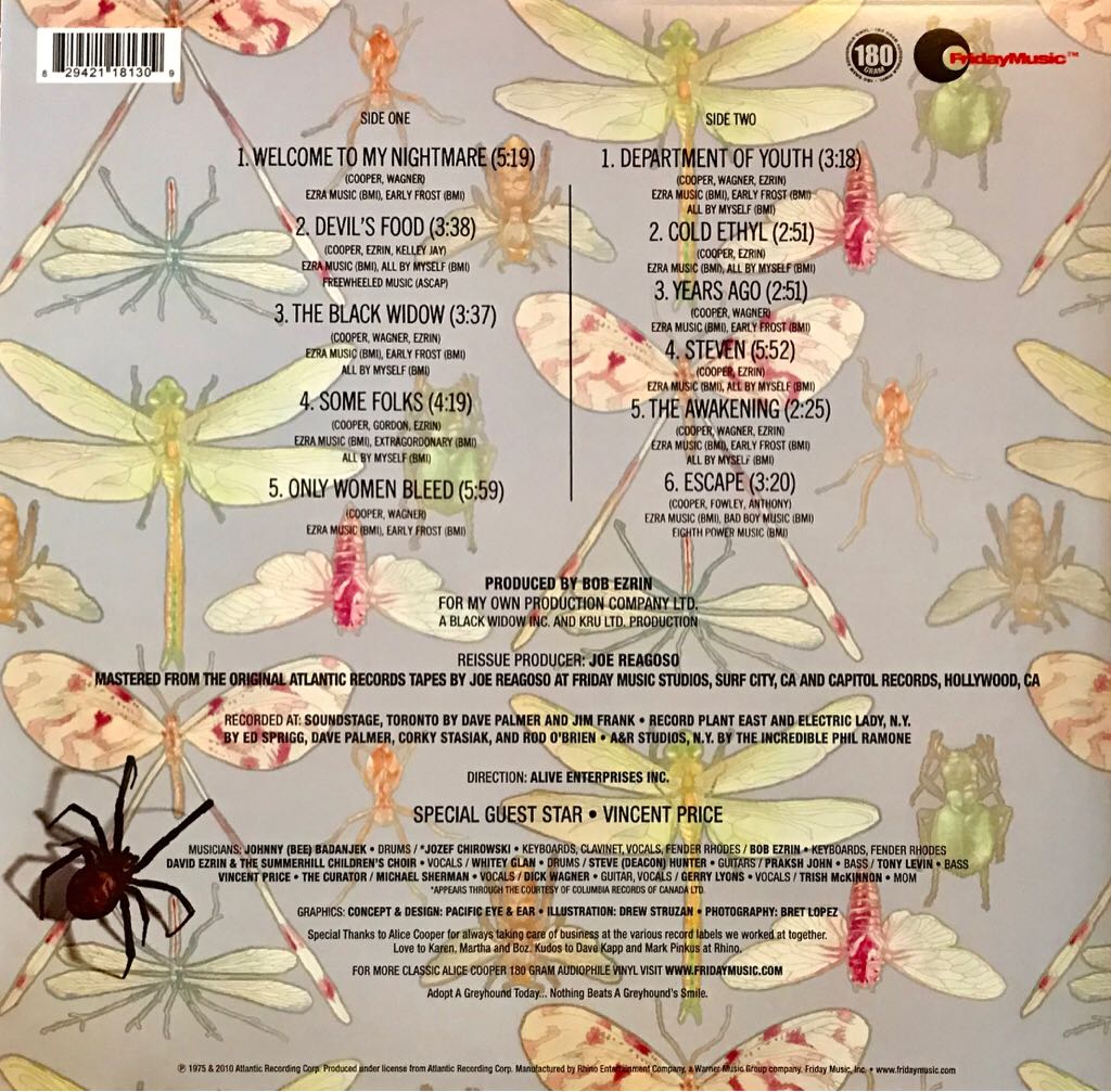 Welcome To My Nightmare - Alice Cooper (MP3) music collectible - Main Image 2