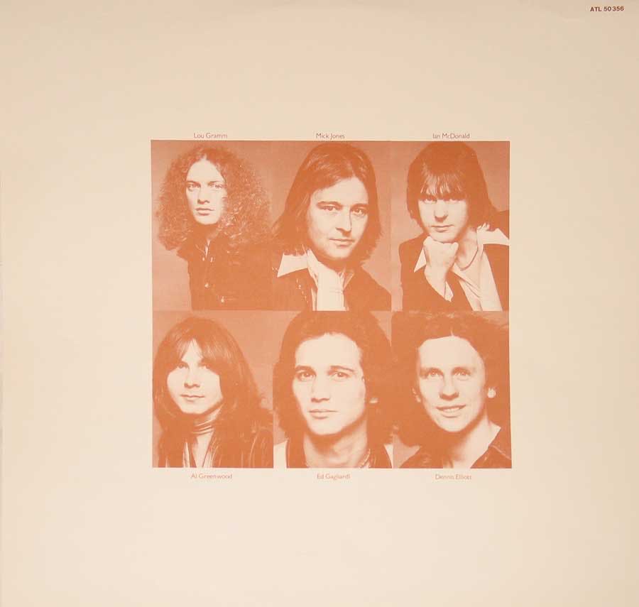 Foreigner - Foreigner (12” - 39) music collectible - Main Image 3