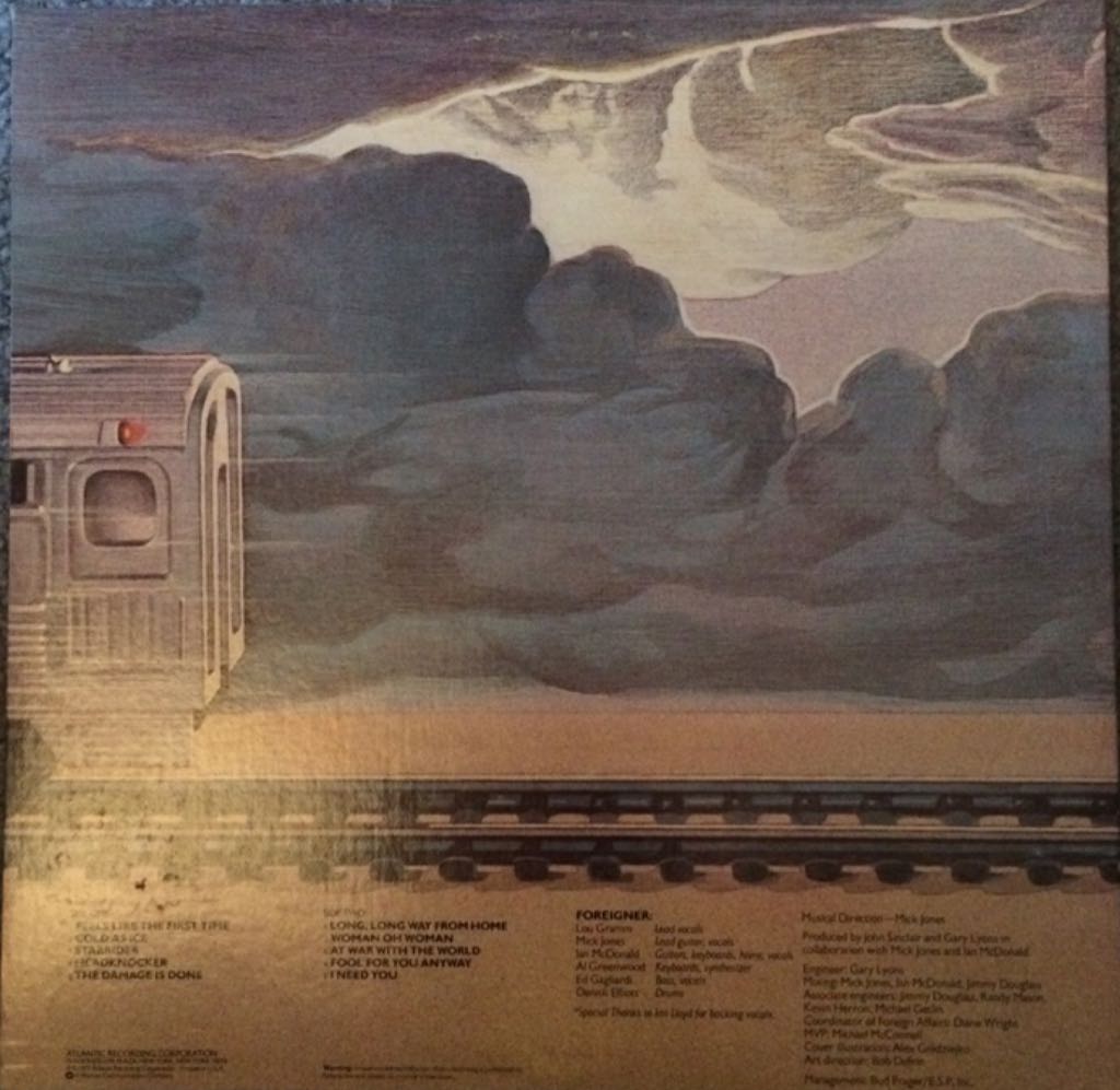 Foreigner - Foreigner (12”) music collectible - Main Image 2