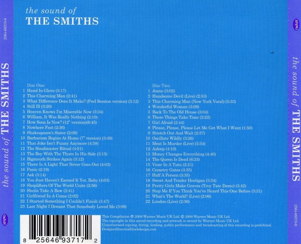 The Sound Of The Smiths - The Smiths (CD) music collectible - Main Image 2