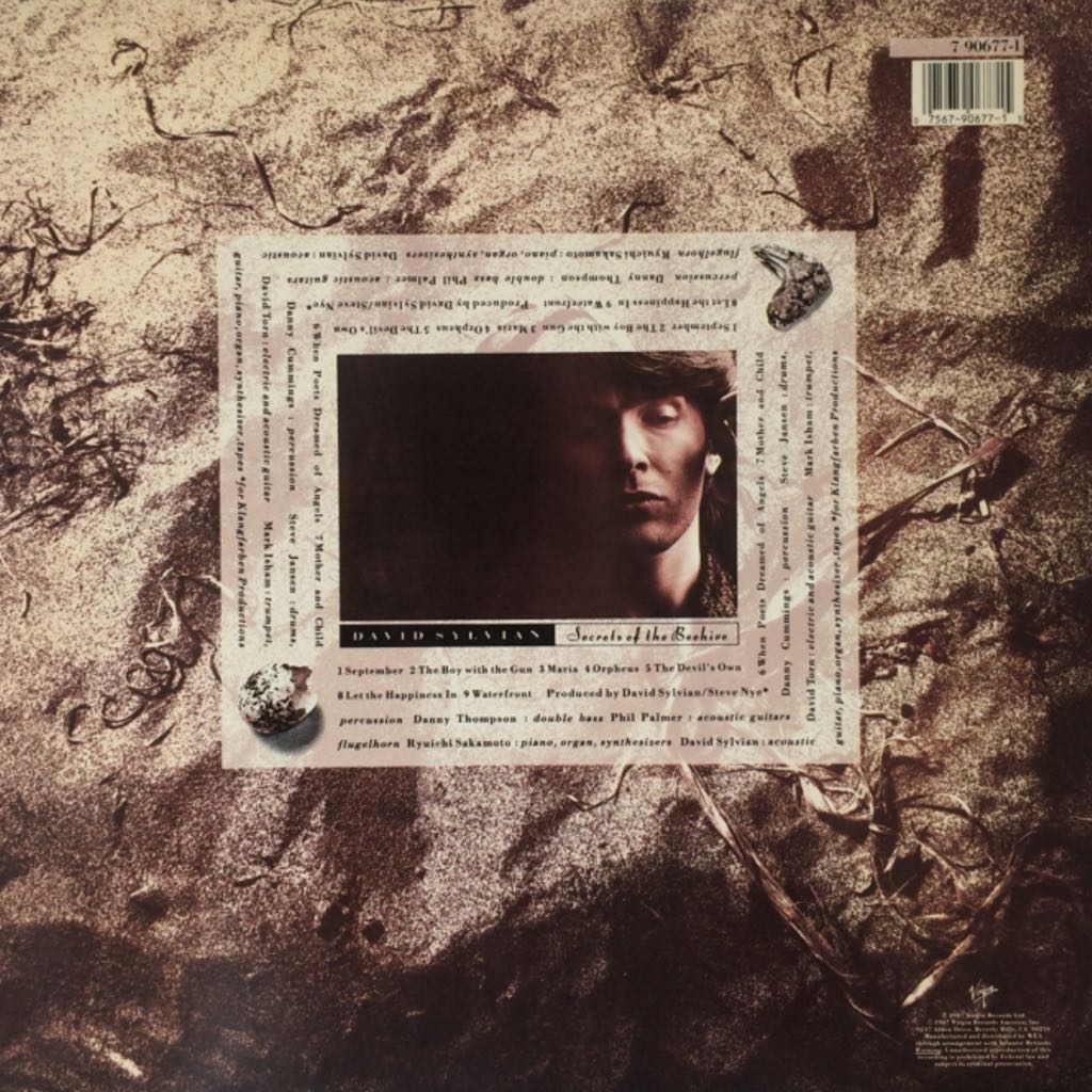 Secrets Of The Beehive - David Sylvian (FLAC) music collectible - Main Image 2