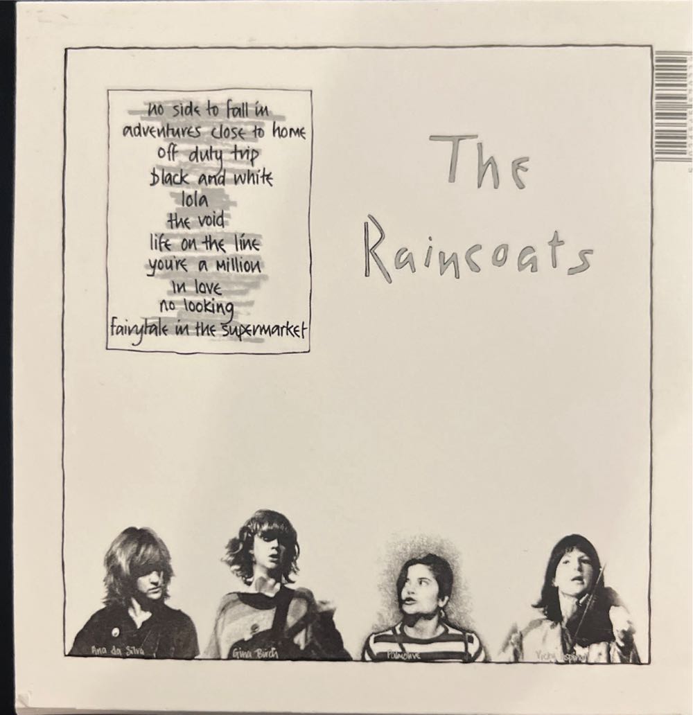 The Raincoats - The Raincoats (12”) music collectible [Barcode 5024545570229] - Main Image 2