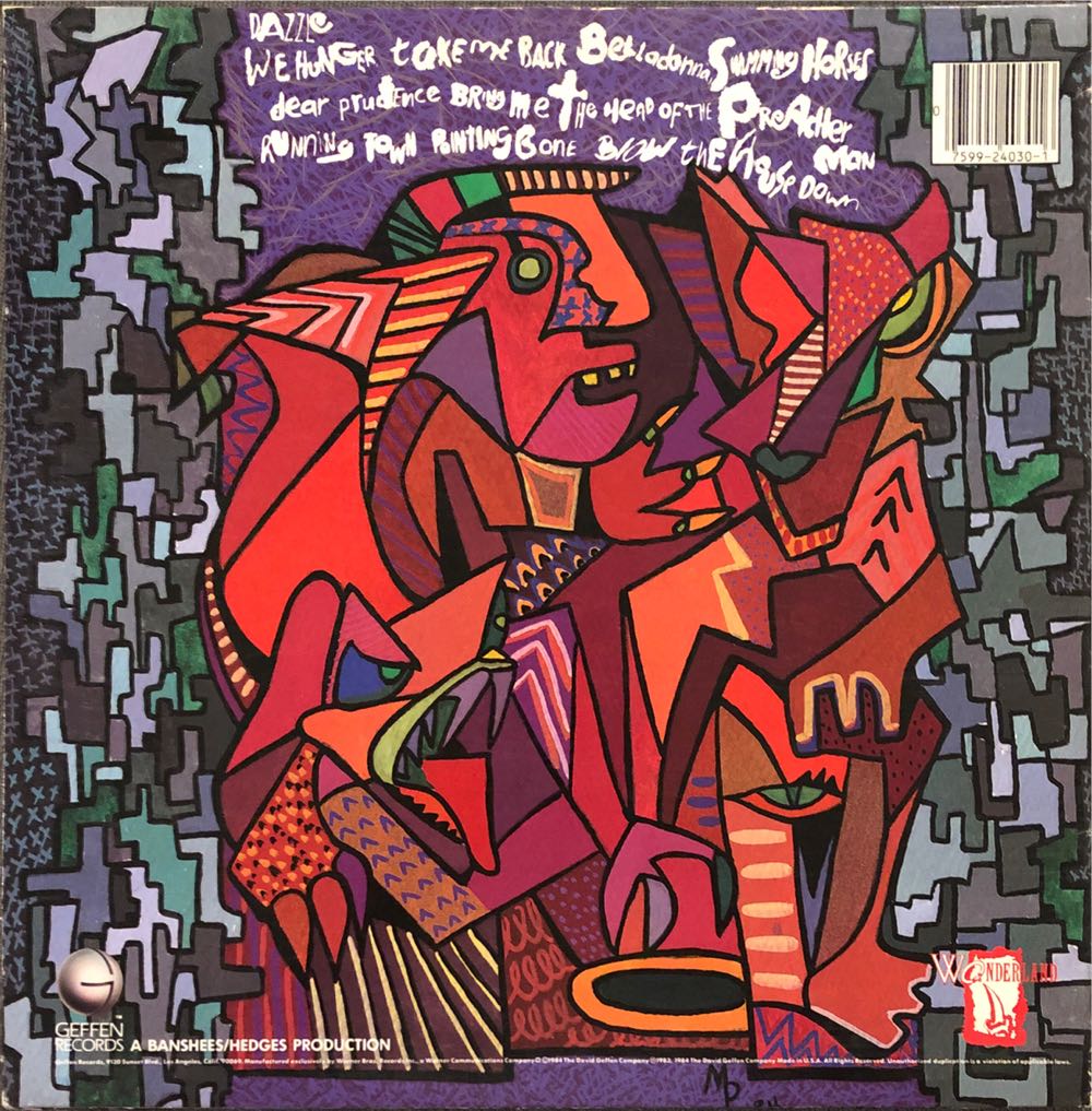 Hyaena - Siouxsie And The Banshees (12”) music collectible [Barcode 075992403016] - Main Image 2