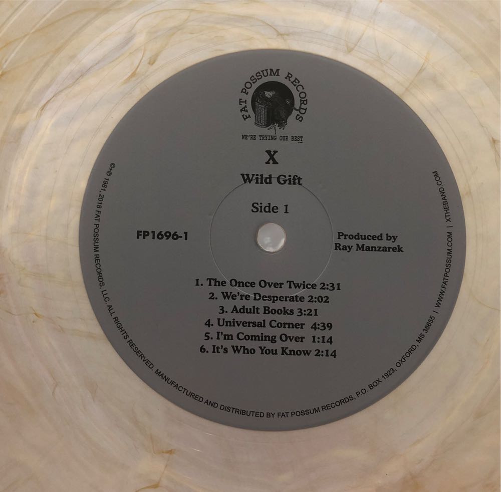 Wild Gift - X (12”) music collectible [Barcode 643777200619] - Main Image 3